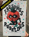Gig poster: Fresones Rebeldes, CDMX 2014