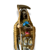 Estatua de la Santa Muerte (dorada mística)
