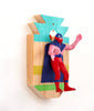 Colgador Luchón Azul - Individual